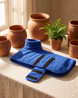 PACKPAWS Dog Bathrobe Towel — Fast-Drying, Adjustable Fit