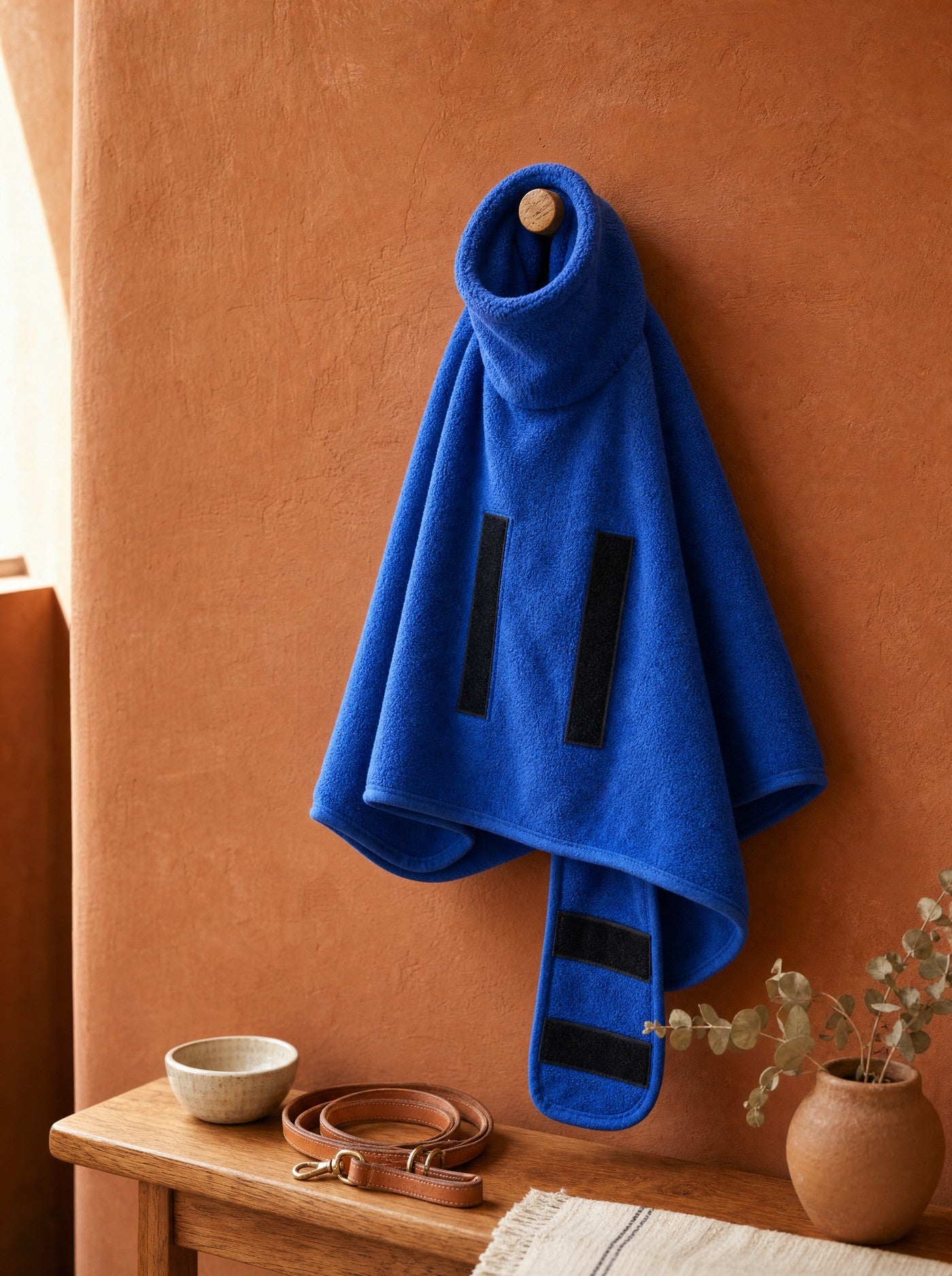 PackPaws fast-drying dog bathrobe towel